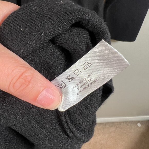 Modern Citizen Brea Off the Shoulder Midi Sweater Dress Size Medium Black Career - Picture 12 of 12